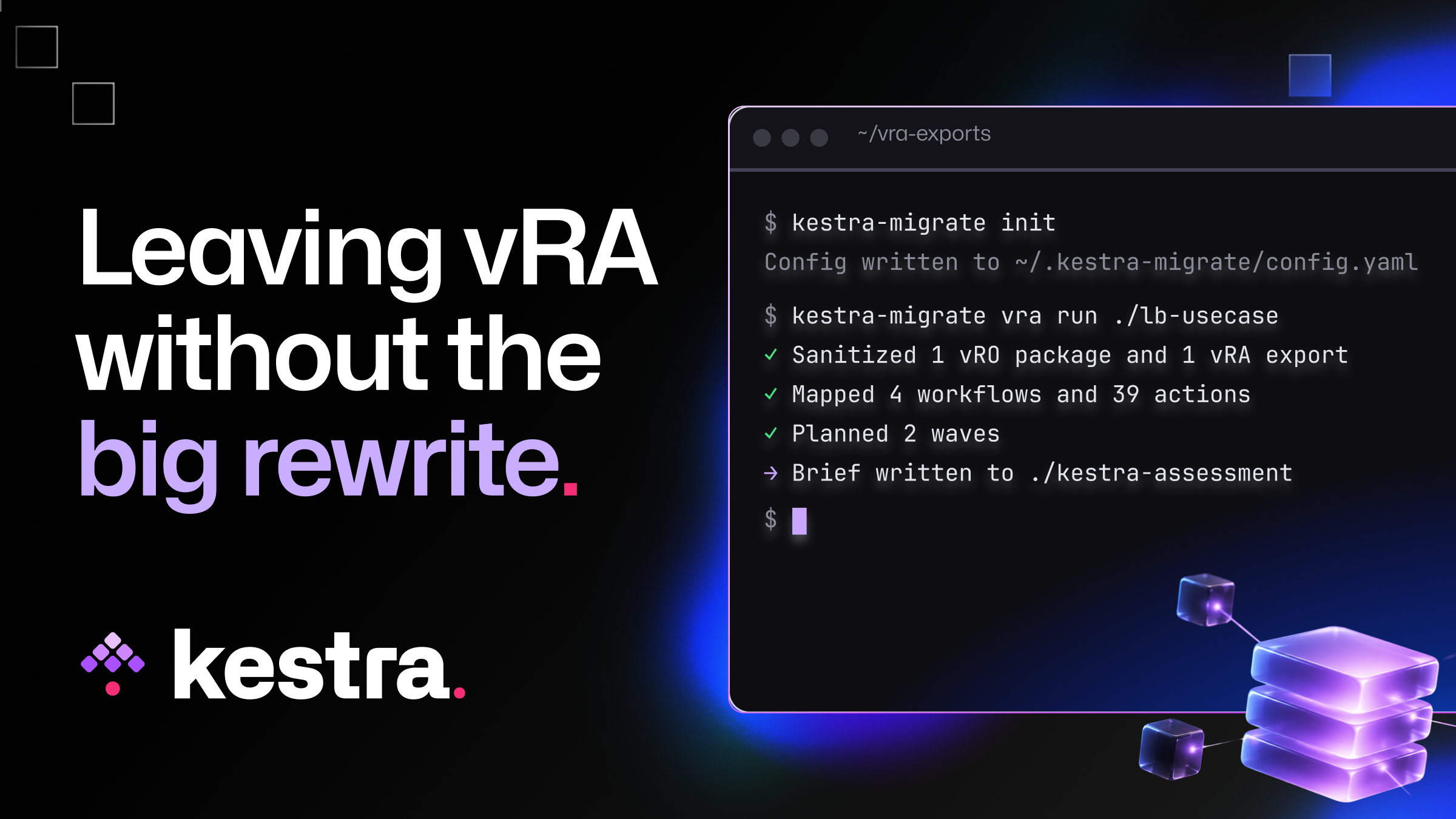 Leaving vRA Without the Big Rewrite