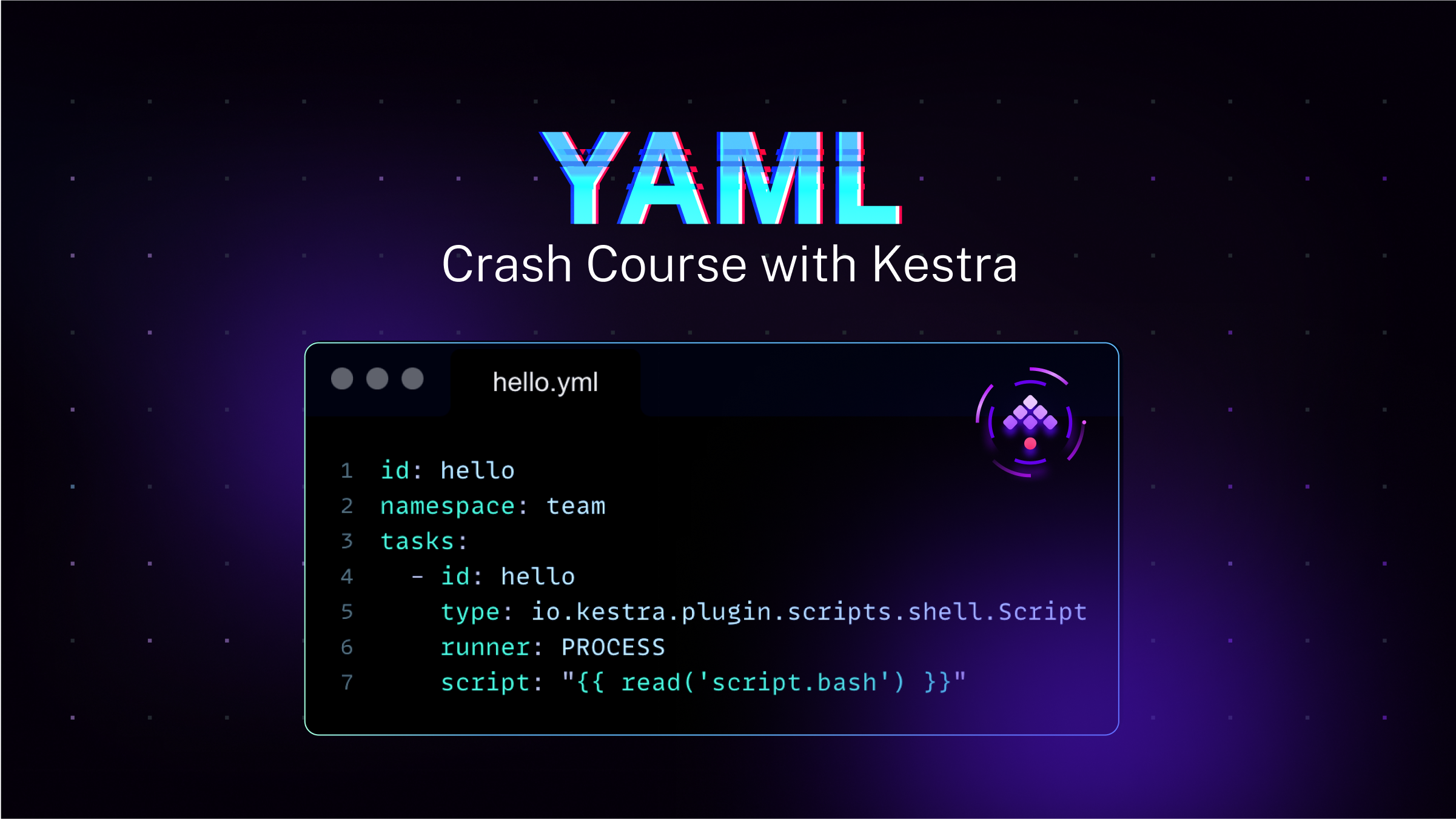 YAML Crash Course with Kestra Flow Examples