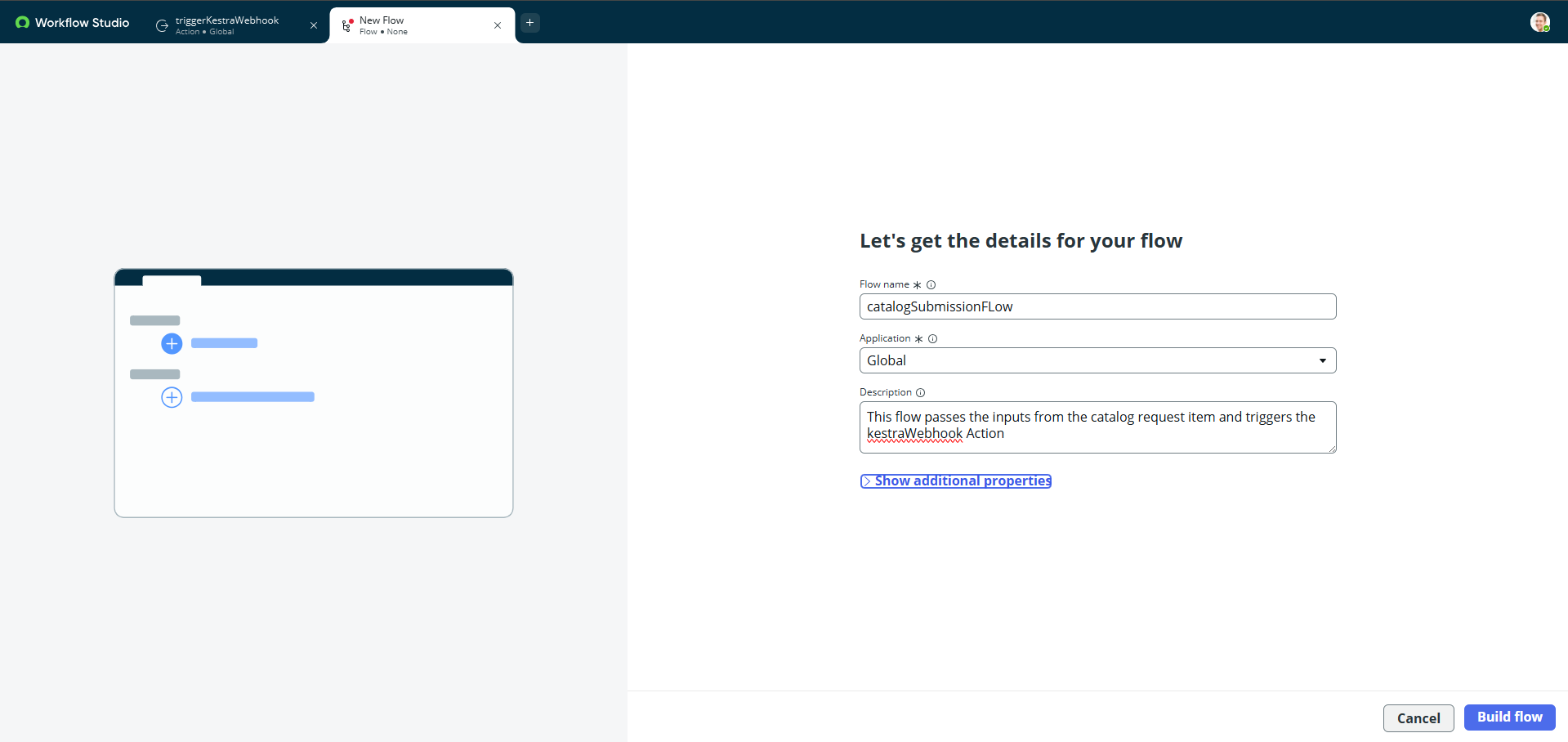 catalogSubmissionFlow form