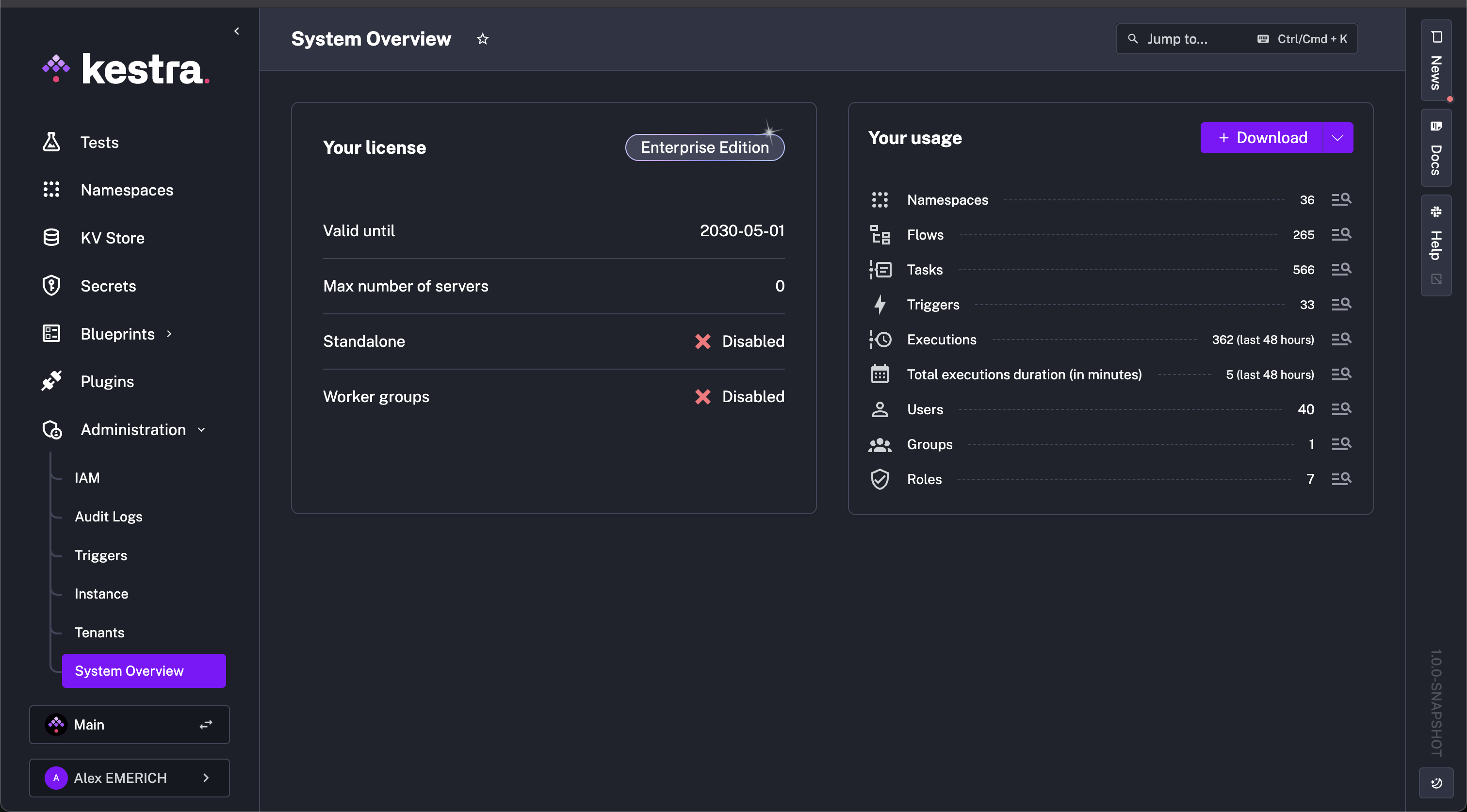 System Overview Enterprise