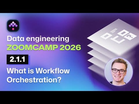 What is Workflow Orchestration? Data Engineering Zoomcamp - 2.1.1
