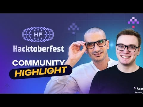 It’s Not Too Late to Join Hacktoberfest - Kestra Community Highlight