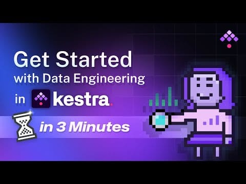  Build a Simple Data Engineering Pipeline in Kestra in 3 minutes!