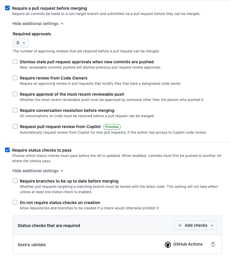 使用 GitHub Actions 自动验证和部署 Kestra 工作流-未完纪