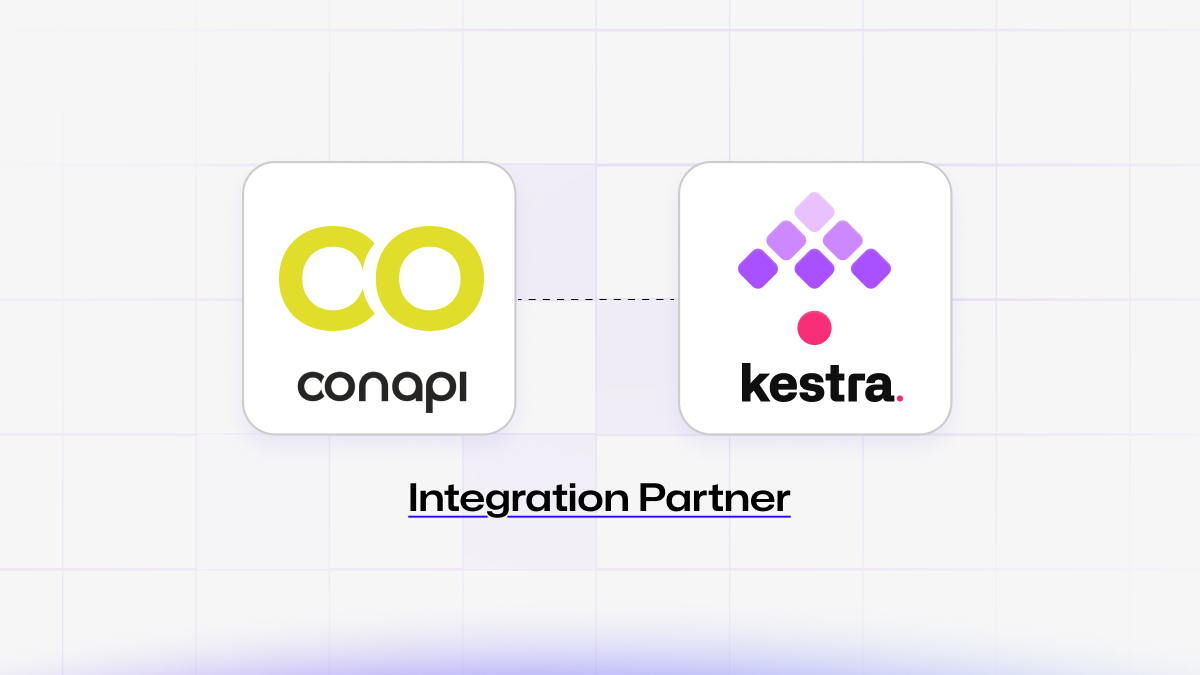 Kestra and Conapi Partner to Bridge Workflow Orchestration with API Management