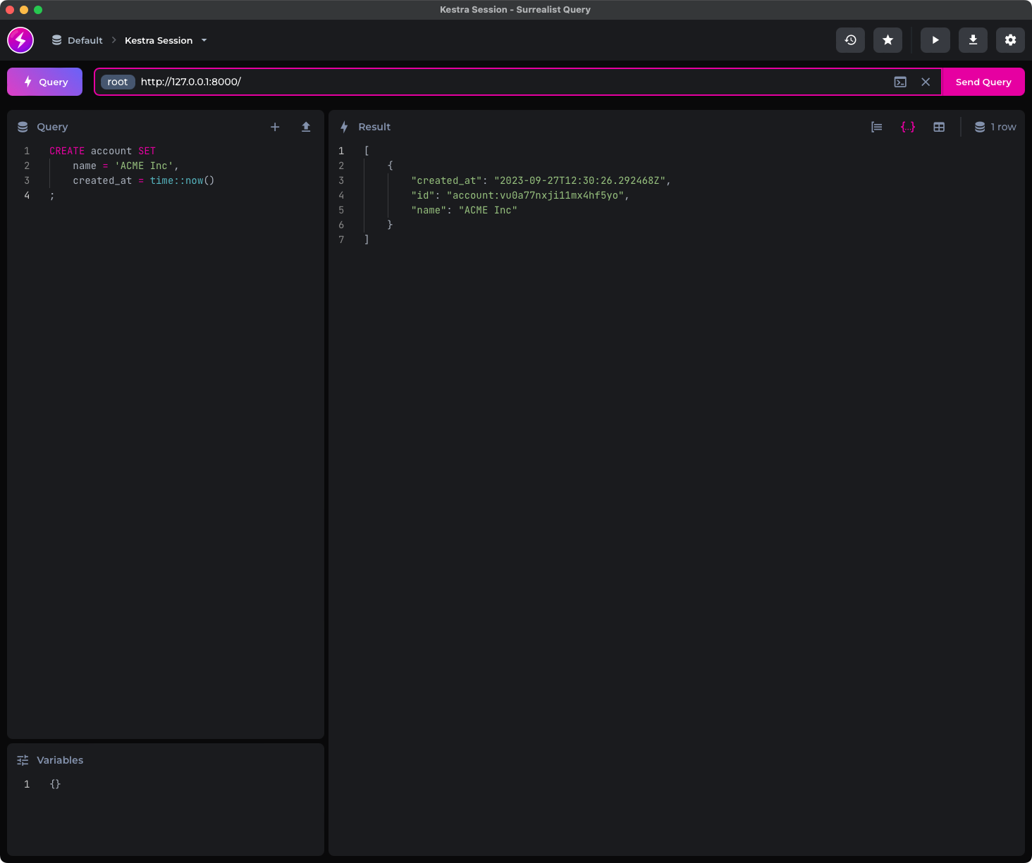 Image 5 - Database connection established
