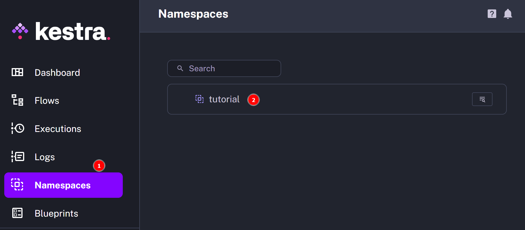 Namespaces in Kestra - by Federico Trotta