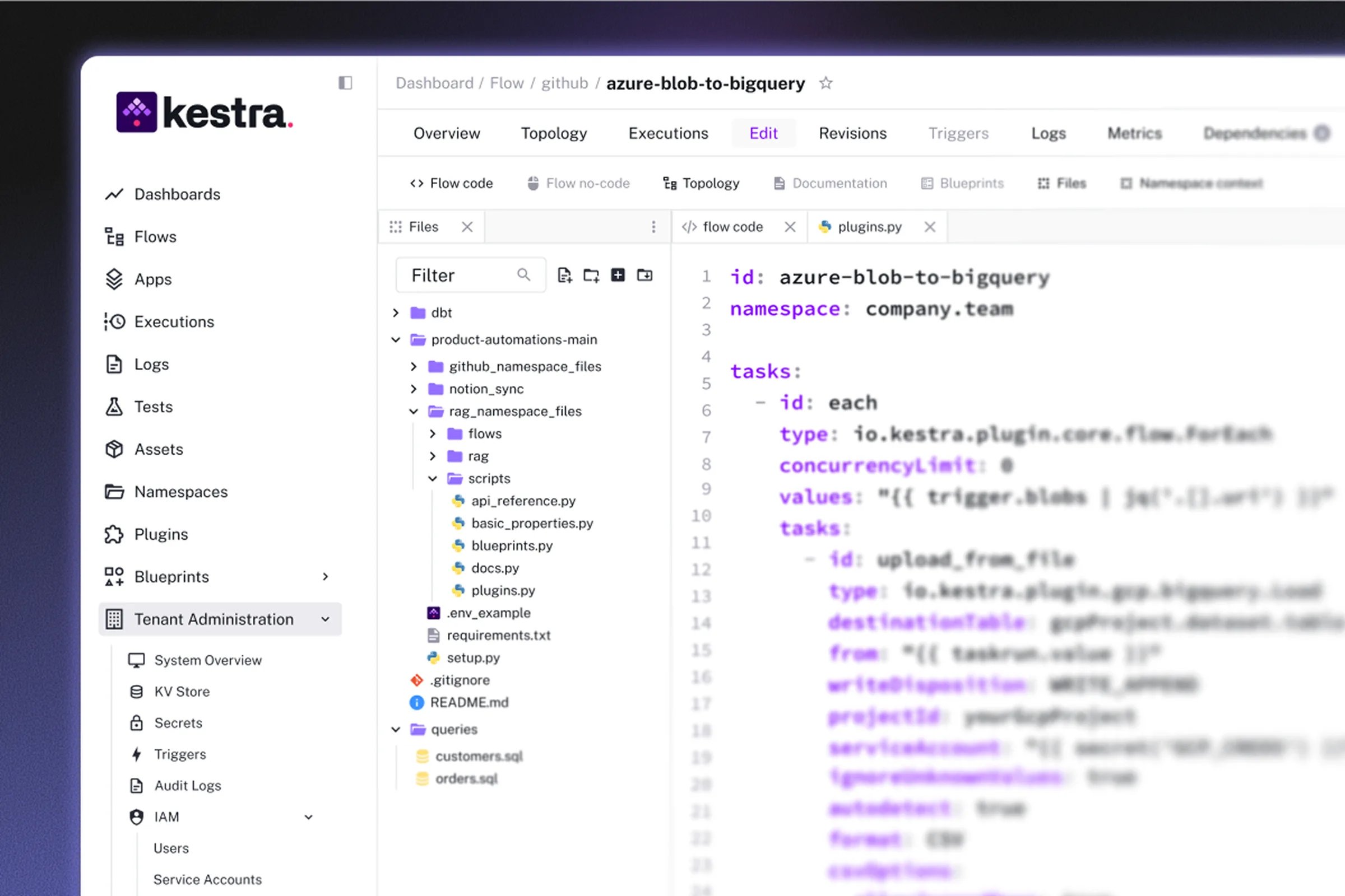 Manage your Scripts with the Embedded Code Editor