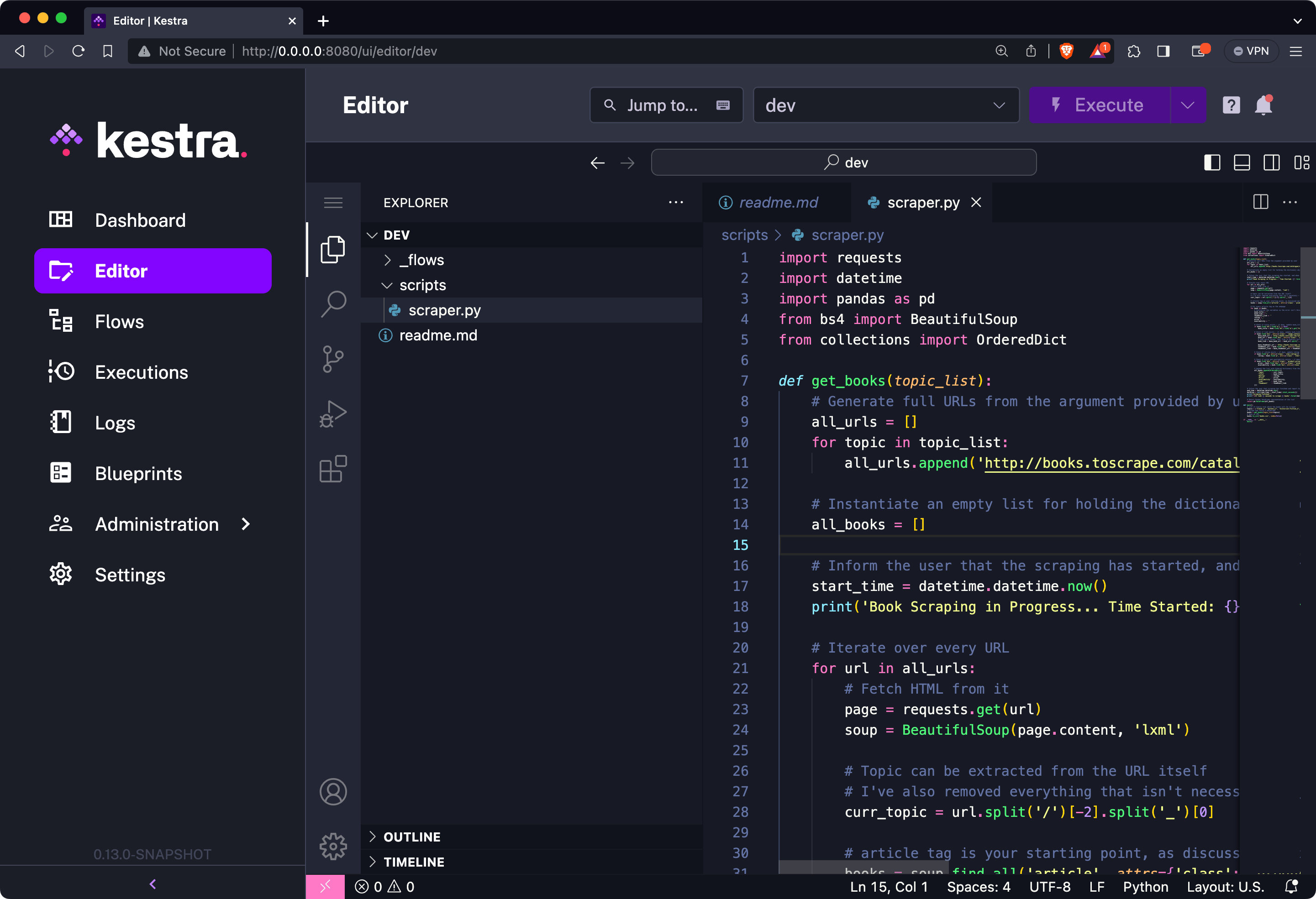 Image 13 - Adding the script file