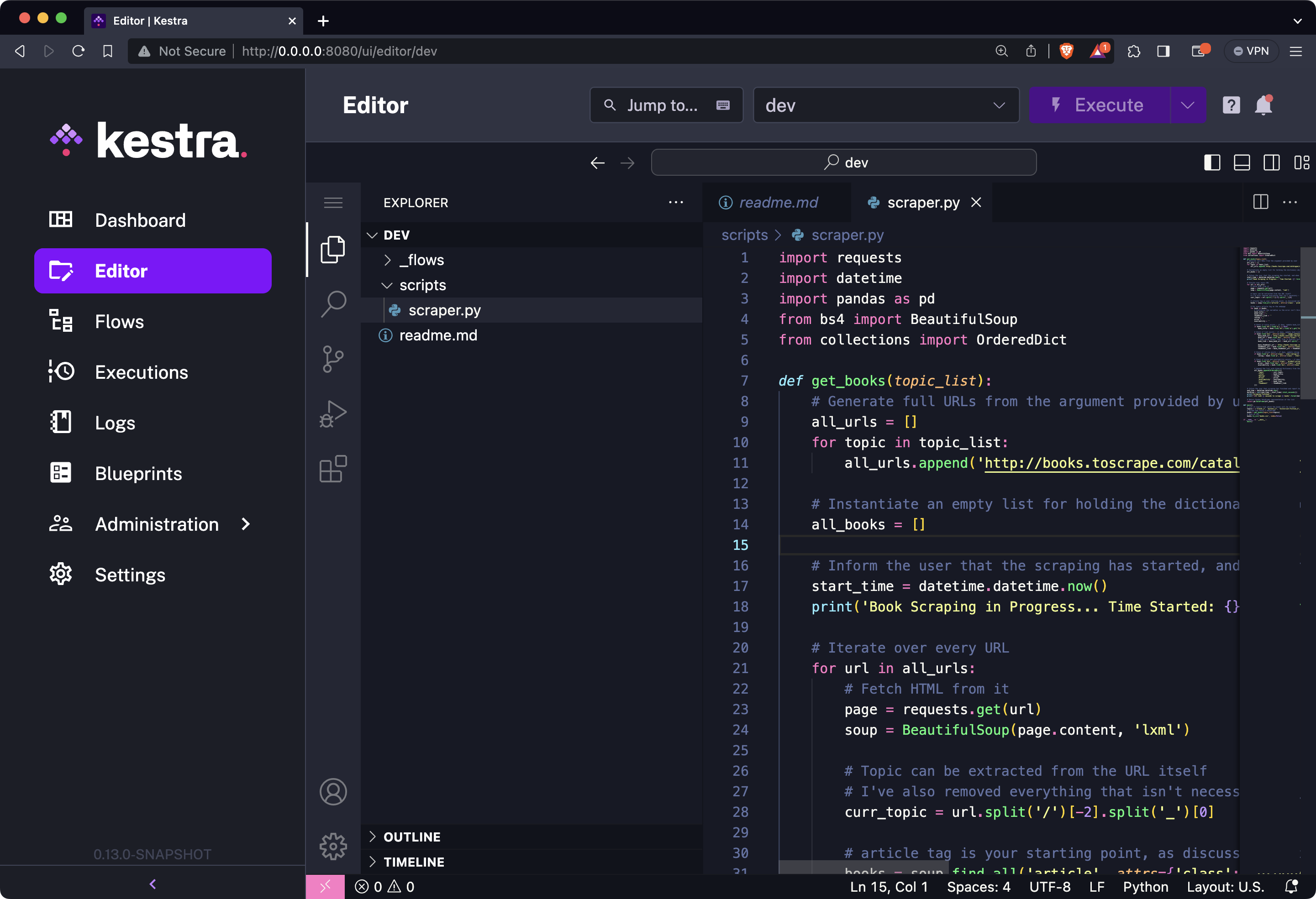 Image 13 - Adding the script file