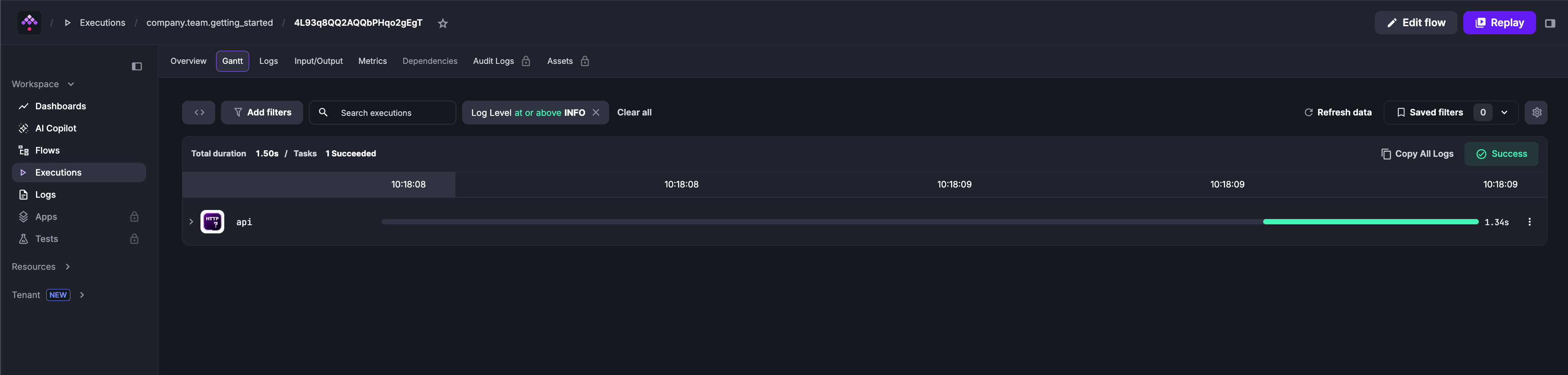 gantt view