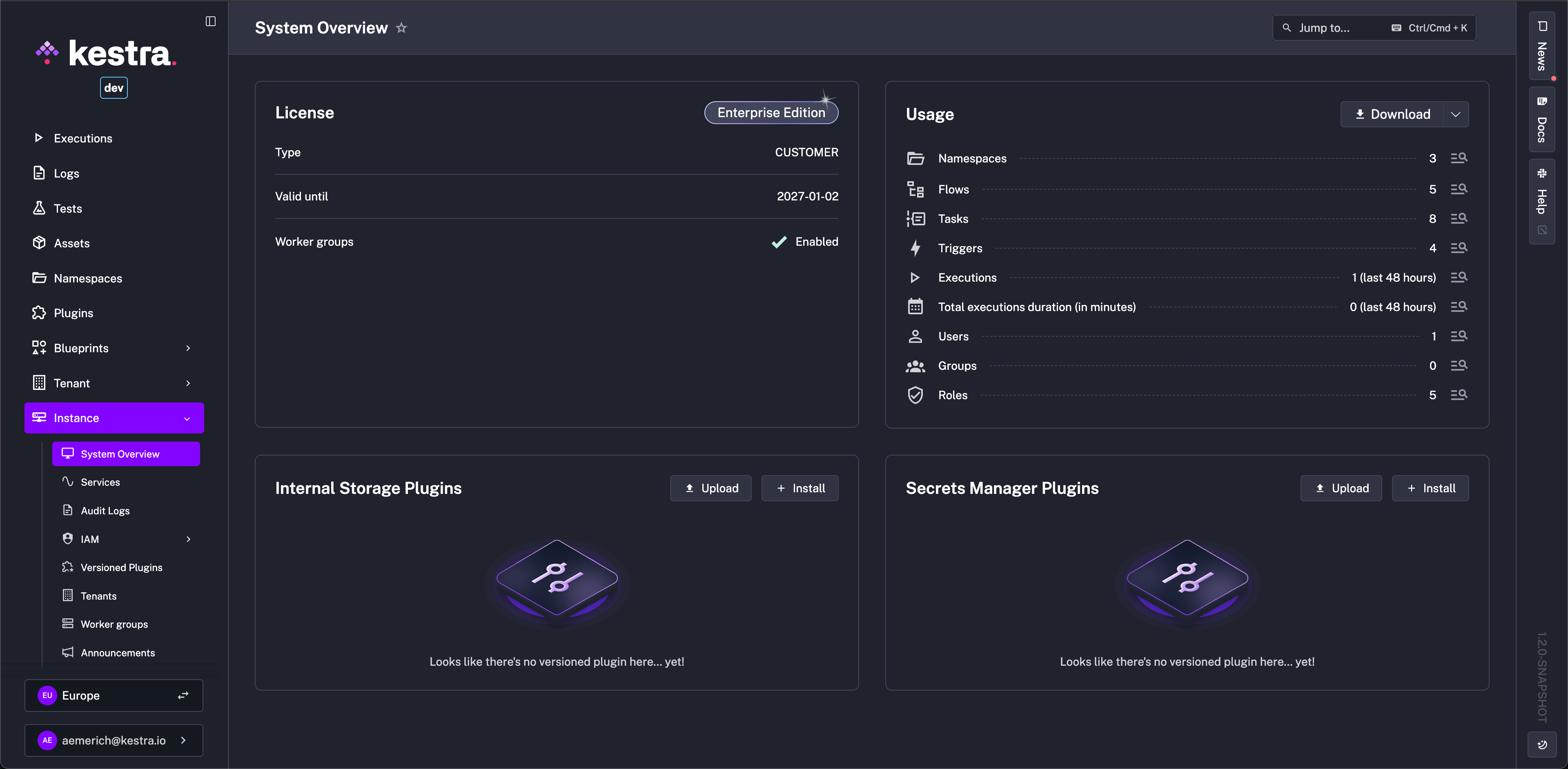 Instance System Overview