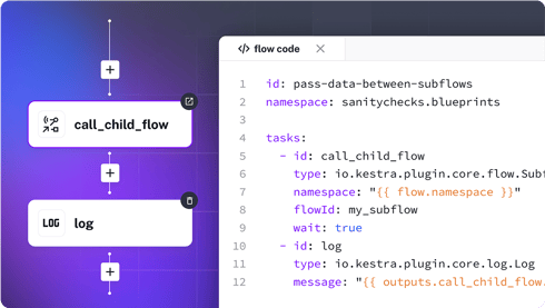 Reusable Logic with Subflows