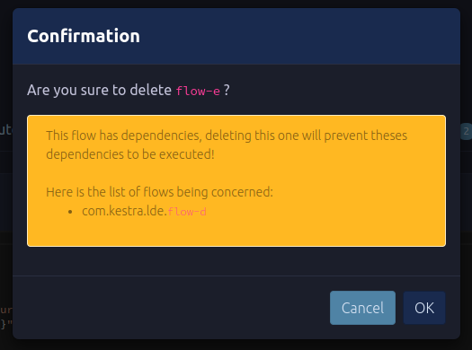 Kestra user interface