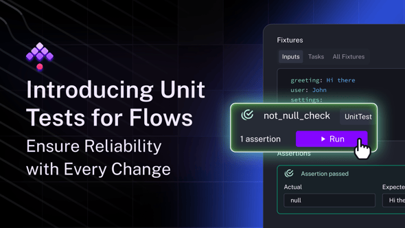 Introducing Unit Tests for Flows: Ensure Reliability with Every Change