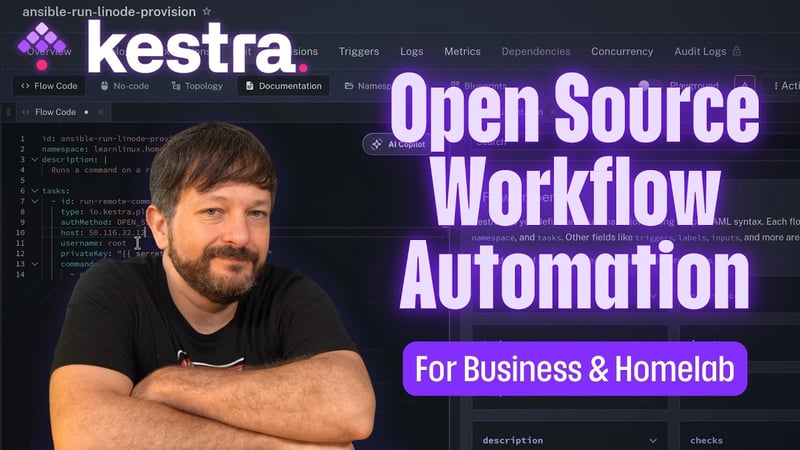Stop Duct-Taping Scripts Together and Try Kestra