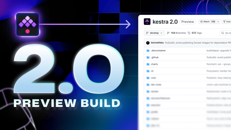Kestra 2.0 is almost here: help shape the future of orchestration