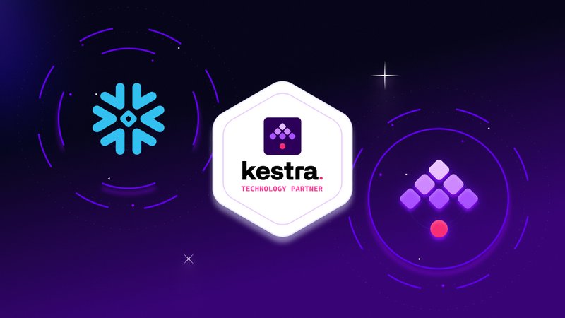Kestra Becomes a Registered Partner with Snowflake for Enhanced Data Workflow Management